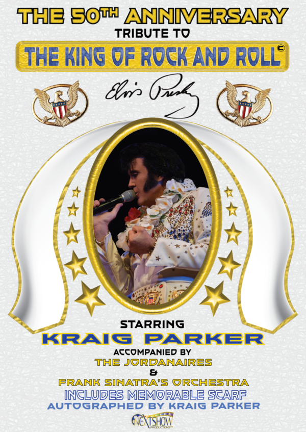 Kraig Parker 50th Elvis Tribute dvd