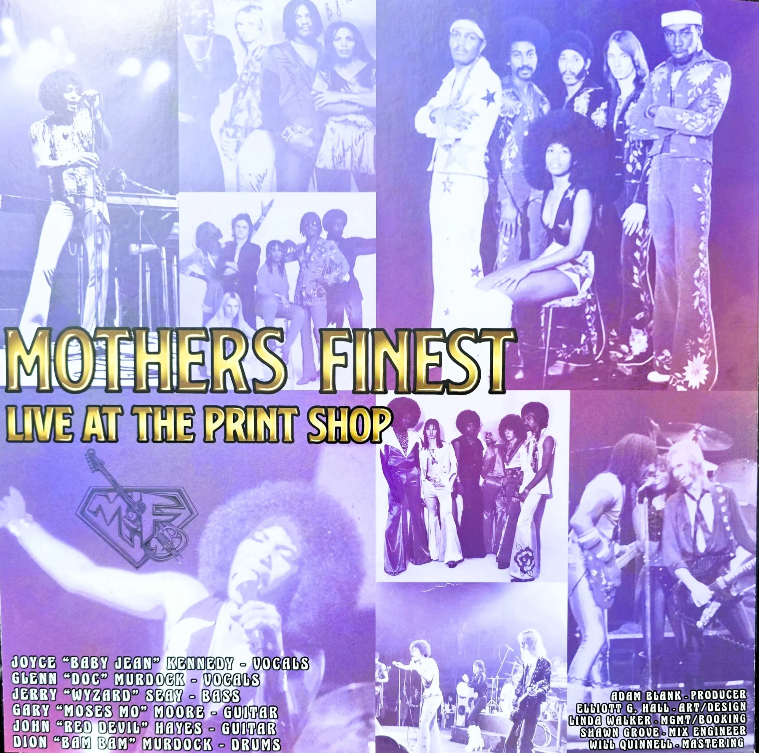 Mothers Finest   Live at the Print Shop   Lp